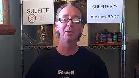 Episode 29 ~ Sulfites