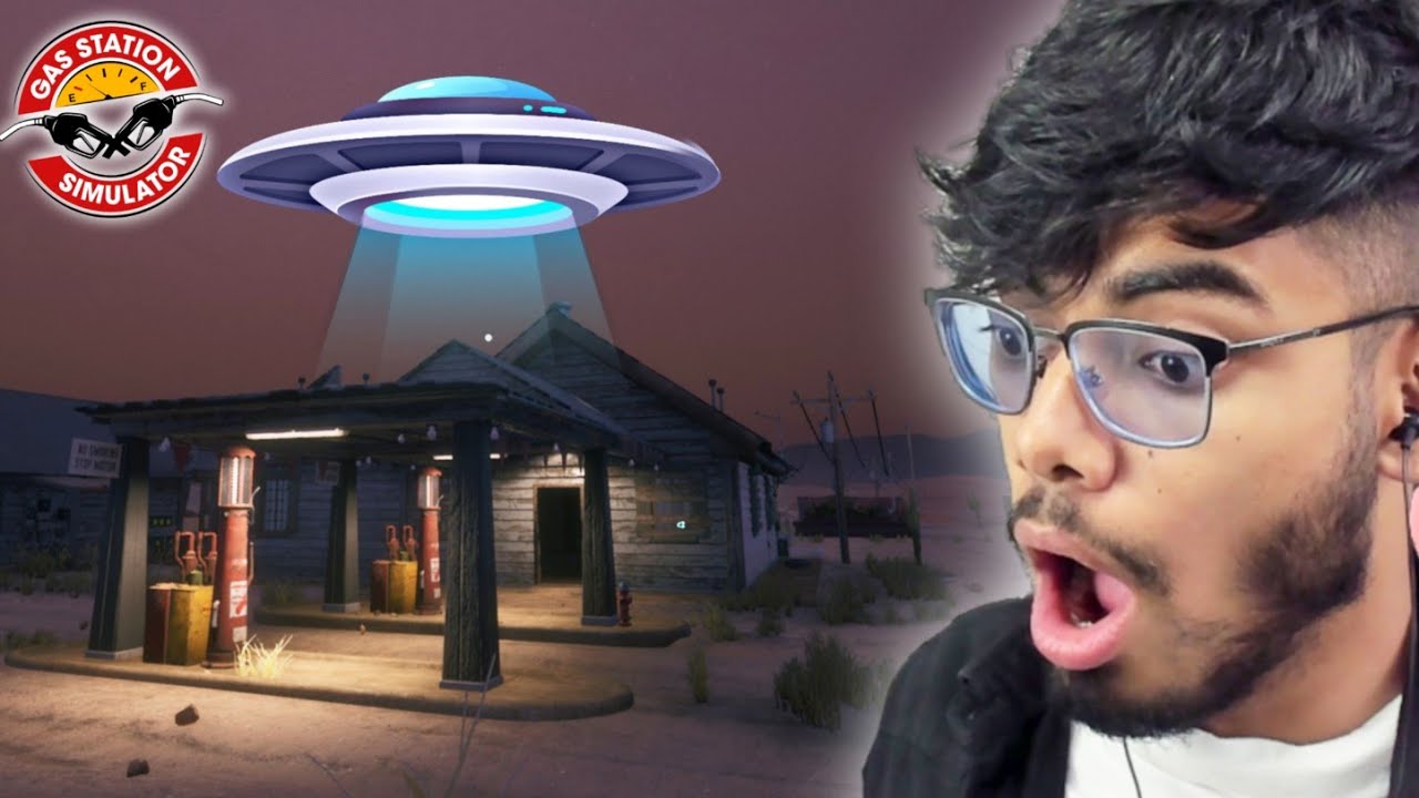 My Gas Station Got Attacked By Aliens - Gas Station Simulator #3