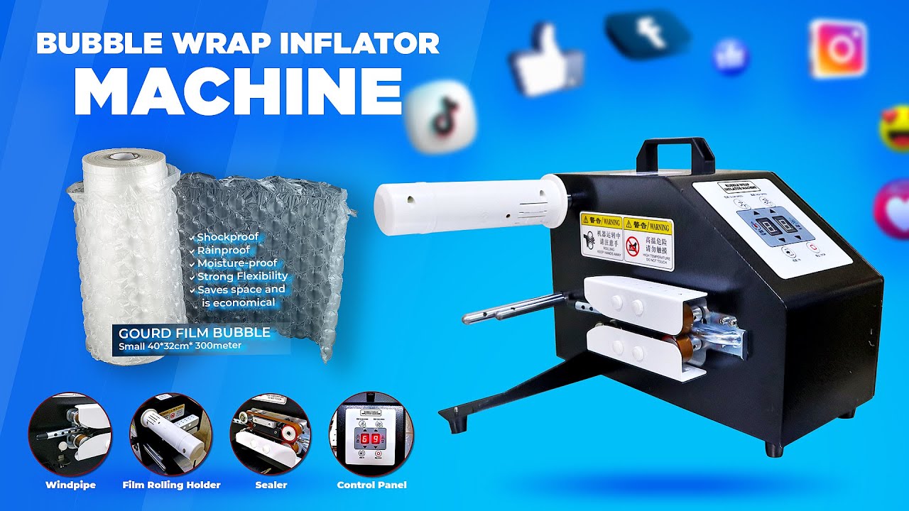 MINI AIR CUSHION MACHINE (Bubble Wrap Inflator) 