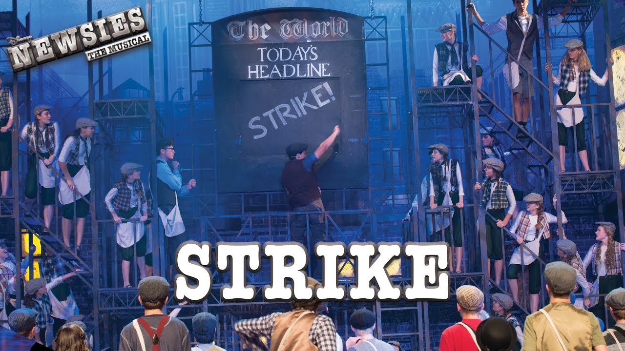Newsies Live Strike Youtube