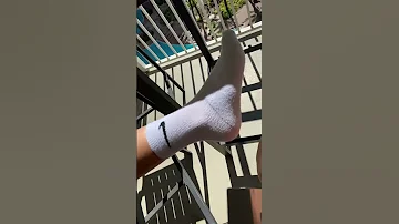 NIKE SOCKS BLACK AND WHITE 