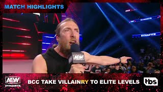 Blackpool Combat Club Take Their Villainry To Elite Levels | AEW Dynamite |TBS