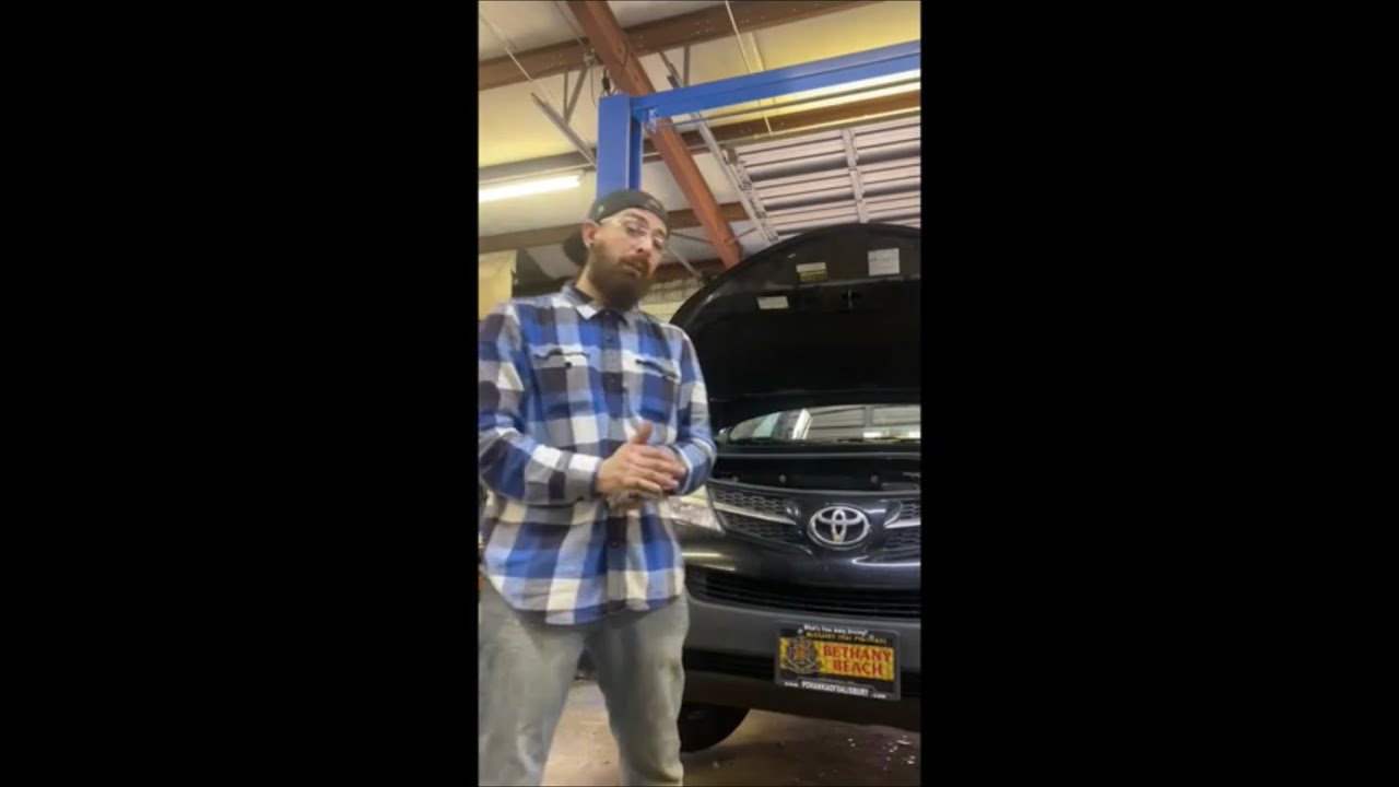 2015 Toyota RAV4 Oil Change And MANT Light Reset Organized Chaos HowTo YouTube