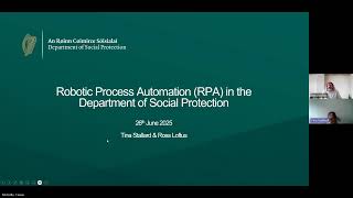 Public Service Innovation Network webinar: Intelligent Automation &amp; AI transforming public services