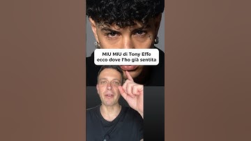 MIU MIU di Tony Effe, ecco dove l’ho già sentita!
