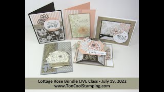 Cottage Rose LIVE Class Replay