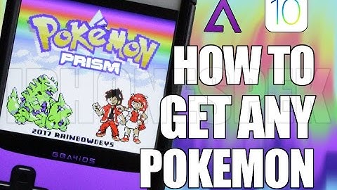How to Get / Capture Any Pokemon, Pokemon Prism Gameshark Cheat Code iOS 11 10 9 iPhone