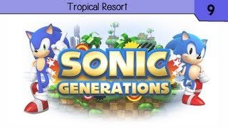 Sonic Generations 3DS - Tropical Resort