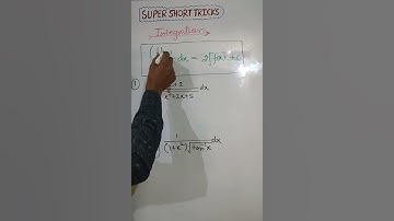 👆#4)Integration (समाकलन) Short tricks for -NDA, Air force, Navy and other ..👍👍