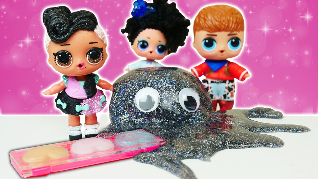 Lol surprise dolls & slime toys Baby dolls & makeup toys for girls