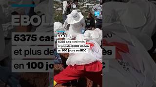 Ebola en RDC : plus de 2500 morts sur 5375 cas enregistrés en 100 jours • FRANCE 24