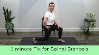 5 minute Fix for Spinal Stenosis