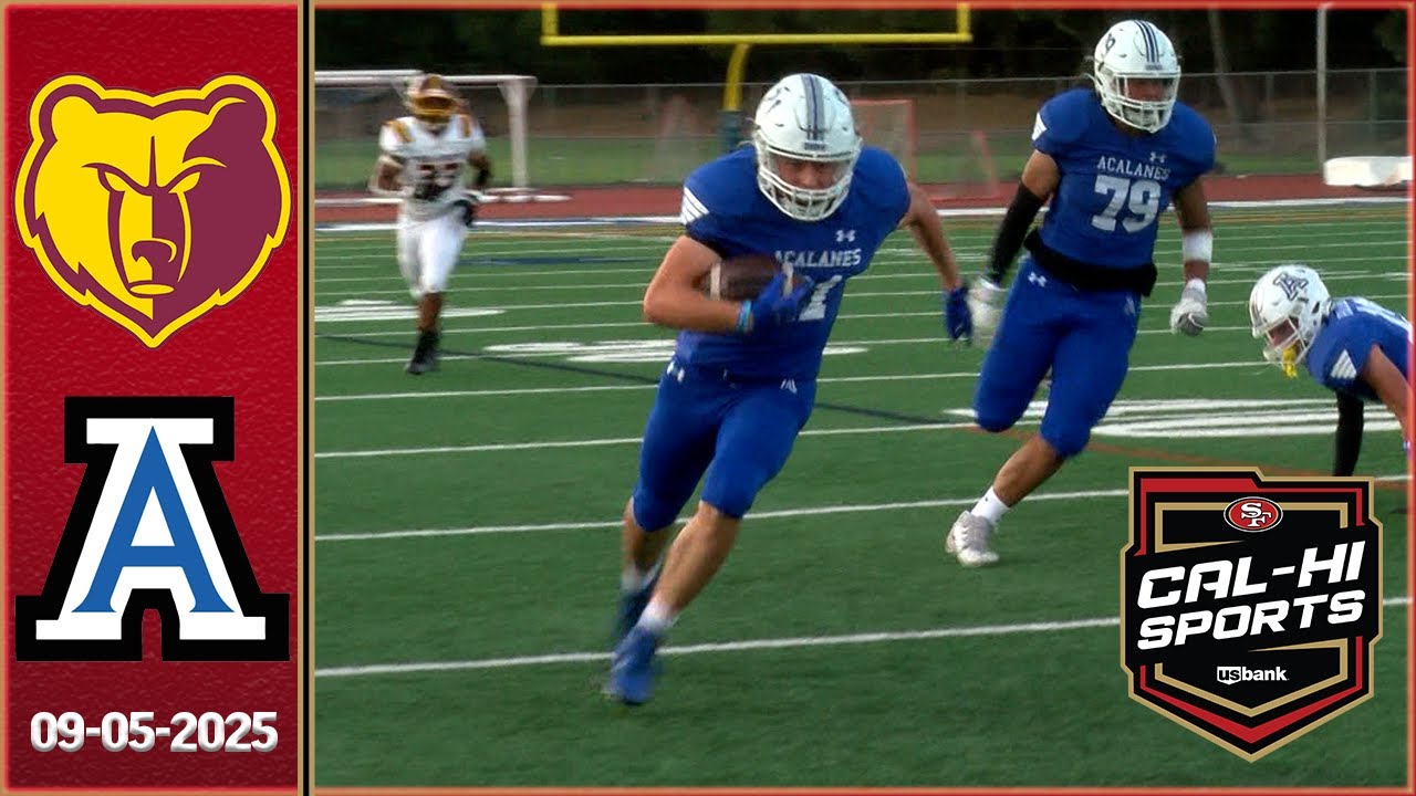 Menlo-Atherton at Acalanes Football | HIGHLIGHTS (09/04/25)