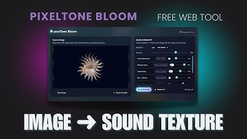 PixelTone Bloom -  Turn Any Image Into Sound Textures ( Free Web Tool)