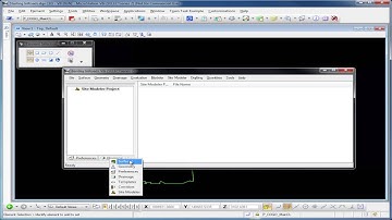 InRoads V8i Basics Part 1   Video Interface & Opening Projects