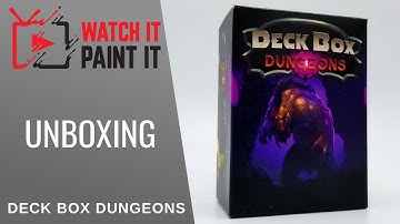 Deck Box Dungeon - Unboxing