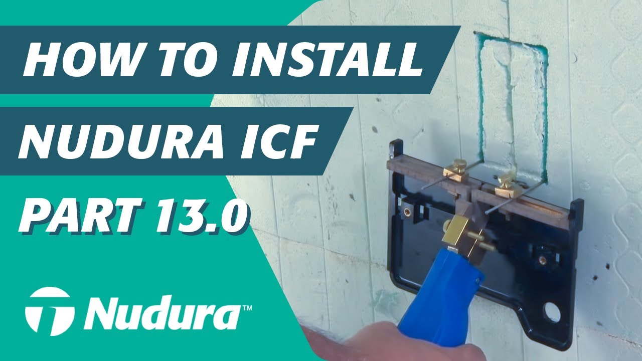 13 0 Electrical Plumbing Installation Insulated Concrete Forms You Insulated Concrete Forms, How To Install Electrical Wiring In Icf Walls