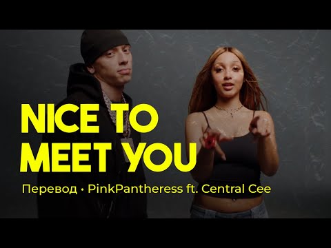 PinkPantheress ft. Central Cee - Nice to meet you (rus sub; перевод на русский)