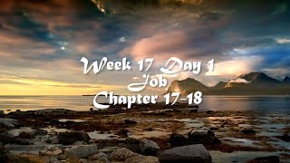 Audio Bible Reading Plan Week 17 Day 1 Job 17 18
