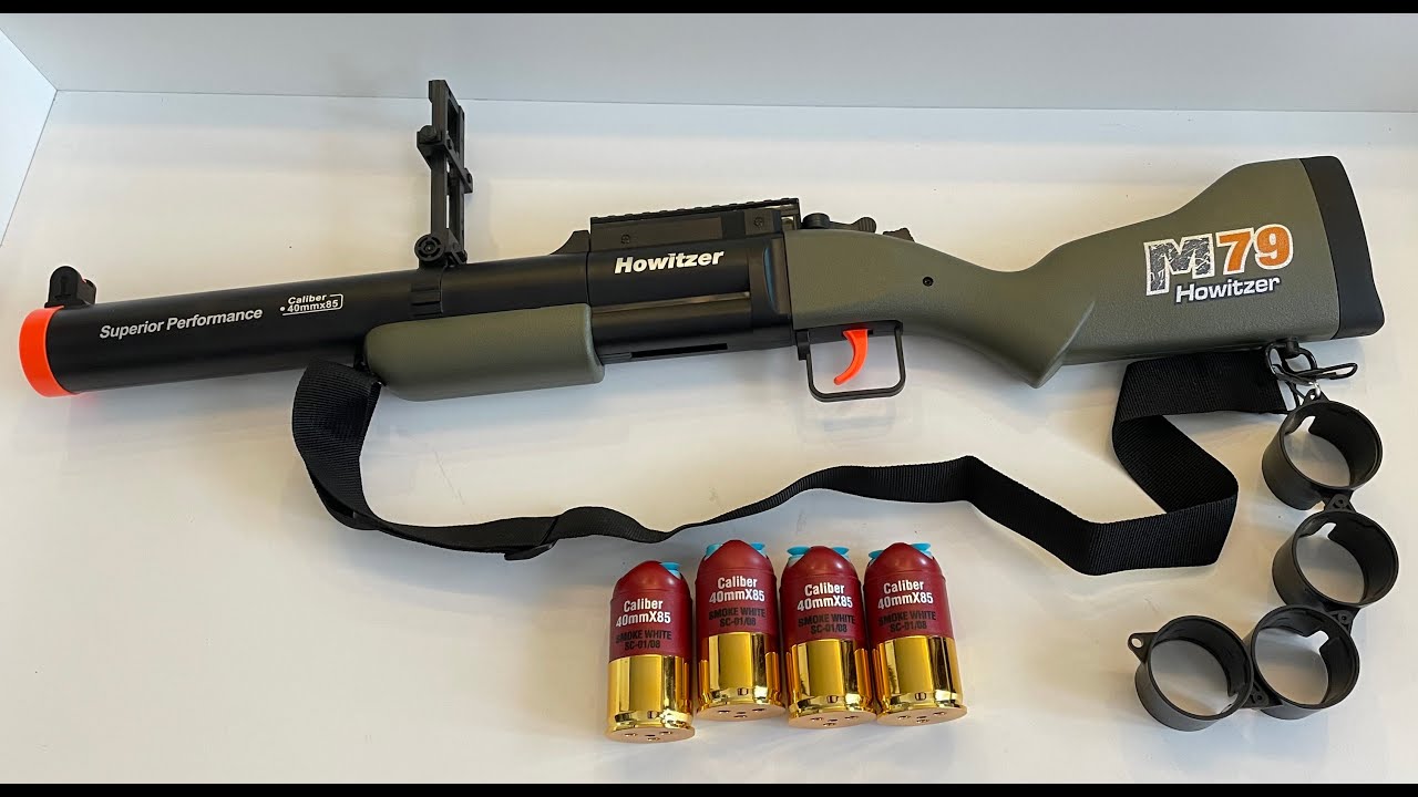 M79 Toy Nerf Grenade Launcher Review YouTube