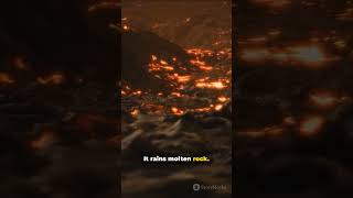 Fire Rain #space #exoplanets #shorts #hell