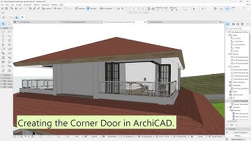 Creating the Corner Door in ArchiCAD