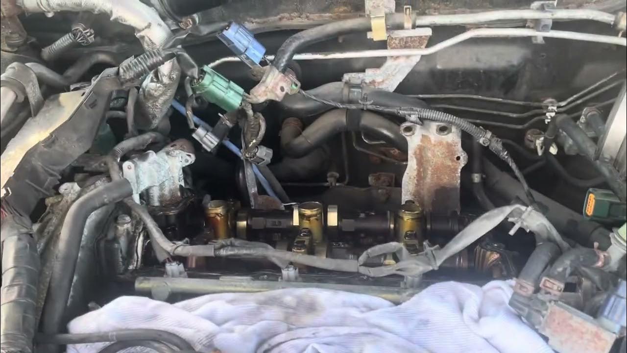 Changing valve cover gasket on a 2003 nissan maxima youtube