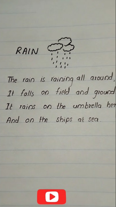 Rain 🌧️🌧️🌧️ #writing #english #poem
