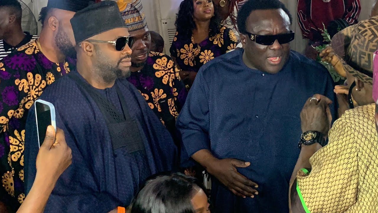 WATCH THE MOMENT FEMI ADEBAYO AND ODUNLADE ADEKOLA WELCOME KING SAHEED OSUPA AT MIDE FILM LUACHING