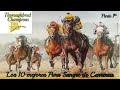 TOP 10🏇 Mejores Caballos Pura Sangre de Carreras de EEUU del S.XX 🏇 (1ºParte)