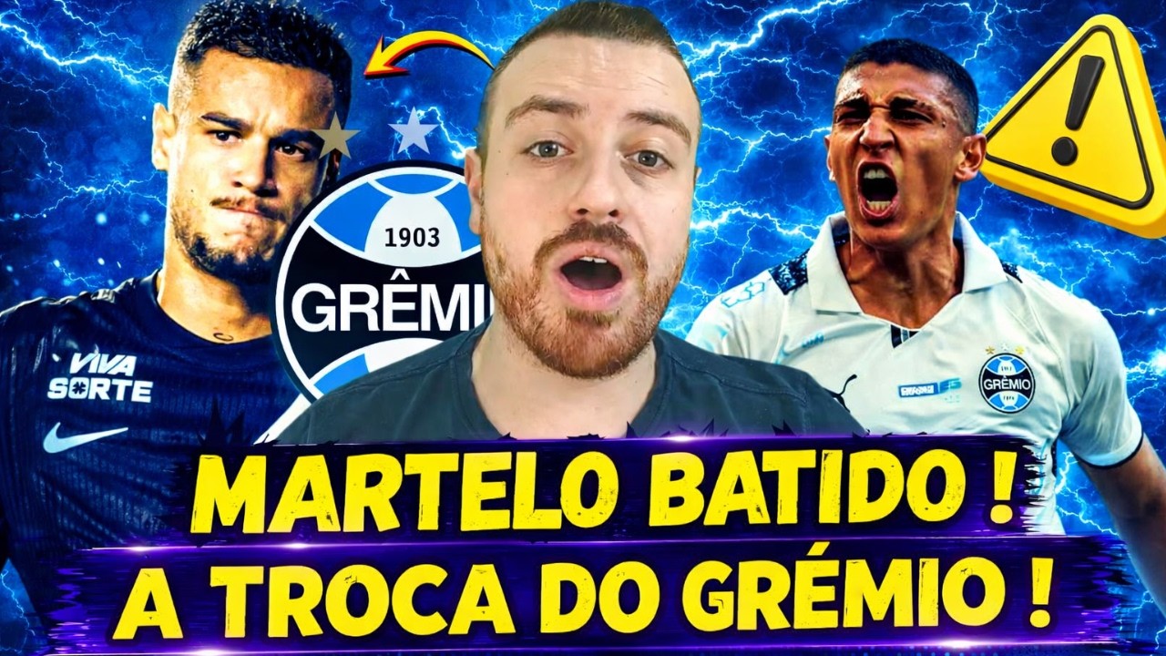 🔵REVIRAVOLTA INESPERADA ! VAZOU TUDO AGORA E DIREÇÃO CONFIRMOU, NÃO ACREDITO ! NOTICIAS DO GRÊMIO