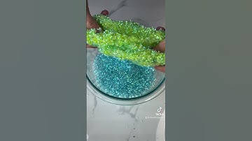 ADDING TOO MANY BEADS to SLIME...😭