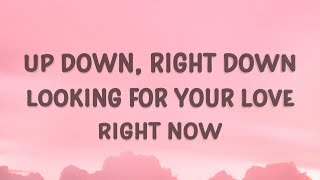 Video thumbnail of "JVKE - Upside Down (Lyrics) | Up down right down looking for your love right now"