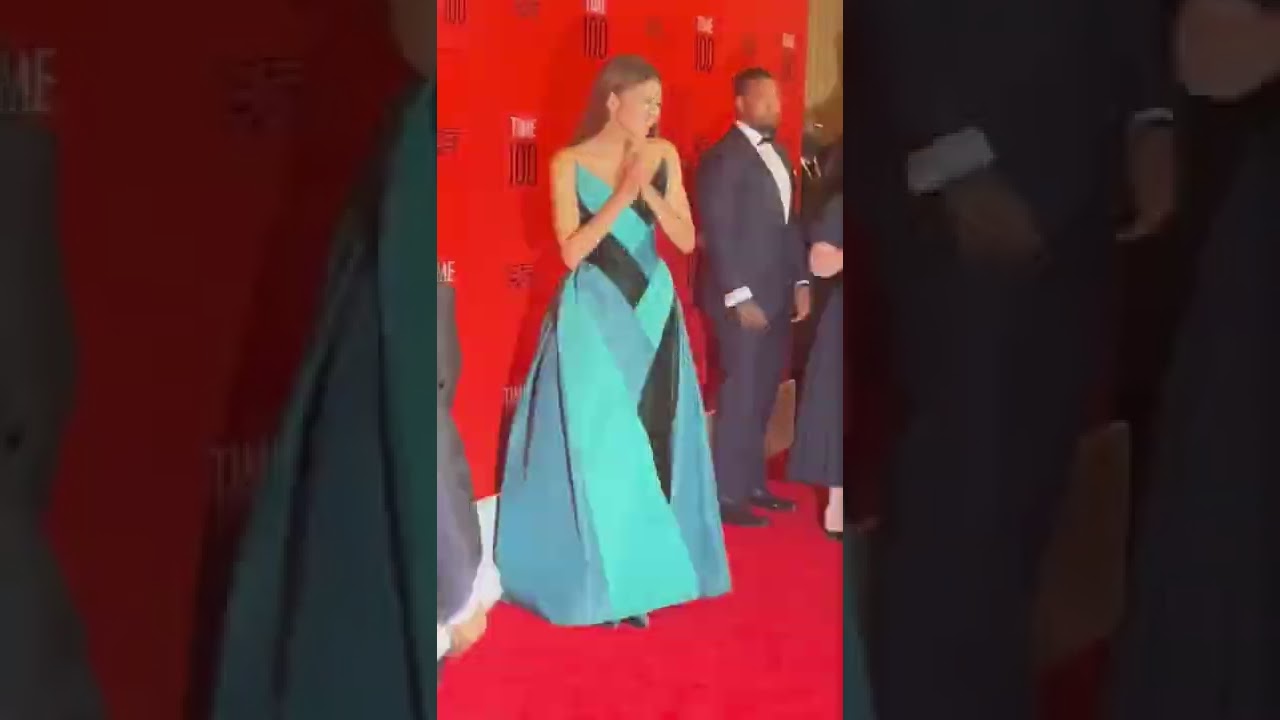 Zendaya at TIME100 Gala’s Red Carpet 2022. 