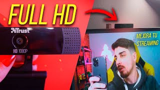 ¿MEJOR WEBCAM FULL HD CALIDAD/PRECIO 😱? TRUST GXT 1160 VERO