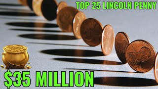 TOP 25 MOST VALUABLE PENNIES IN HISTORY! PENNIES WORTH MONEY