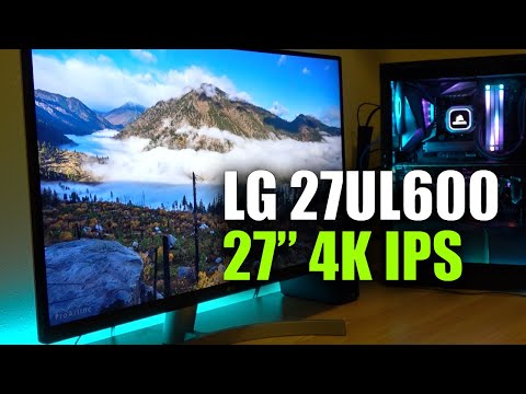 LG 27UL600 Review - 27 inch 4K IPS Monitor with Freesync and HDR 400