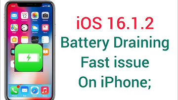 How to fix iOS 16.1.2 Battery Draining Fast issue on iPhone!