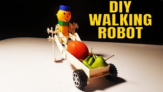 How To Make a Walking Robot At Home Easy | Amazing DIY Mini Robot Making | DIY Experiment