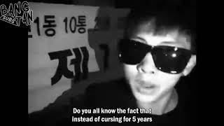 [ENG] 121217 Pre-Debut VOTE, or just shut up - RAP MONSTER of BTS