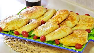 خبز بحشوة البطاطا والجبنه الطعم عالمي Bread stuffed with potatoes and cheese