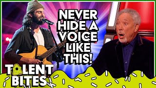 Video thumbnail of "This JANITOR discovered his TALENT on The Voice! | BITES"