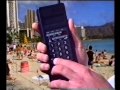 The technophone — early cell phone — Australian TV Ad — 1990s — Retro early Vintage mobile