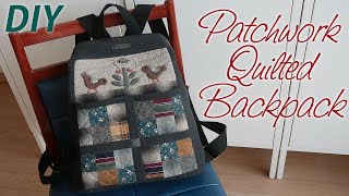 퀼트배낭 퀼트가방 만들기 │ Patchwork Quilted Backpack │ How To Make DIY Crafts Tutorial