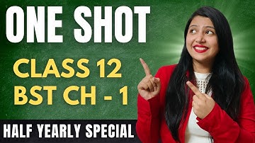 Class 12 BST CH 1 | Nature and Significance of Management | ONE SHOT