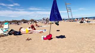 Walking Along The Beach Cabanal | Valencia Spain | Part 22