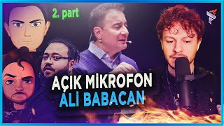 PurpleBixi Açık Mikrofon Ali Babacan izliyor 2. PART w/@jahreinboss @ERLIK61 @CavsKarahanIi