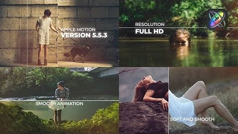 Top Apple Motion Projects: Elegant Opener Slideshow