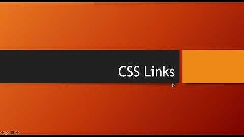 CSS Link states | how to use css hover | active | visited