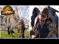 SPINO BREAKS OUT &amp; GOES ON A RAMPAGE 🦖 Jurassic World Evolution 2 - Tales From Isla Sorna [4